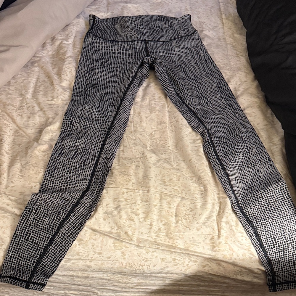 lululemon athletica Monochrome Patterned Leggings